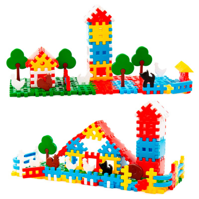 Конструктор Фермер 235 деталей Полесье 0859 01